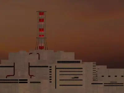 Chernobyl Nuclear Power Plant 3D model