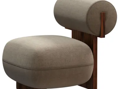 HIPPO Lounge Chair by Norr11 3D model