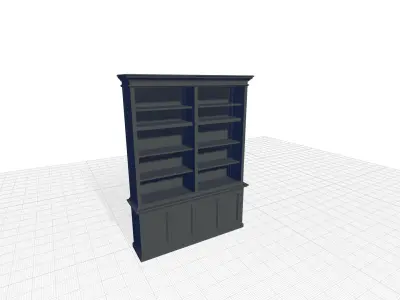 Gerold Display Cabinet 3D model purchase