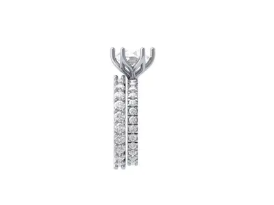 Wedding Ring  3D print model 270