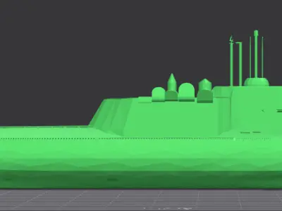 North Korea Sinpo-C aka Mod Romeo SSB Hero Kim Kun Ok 3D print model