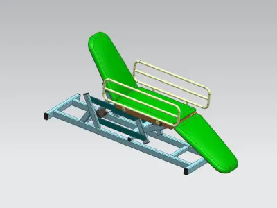 Mechanical Structure and Motion Simulation of Livable Seats 3D model