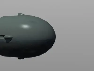 Brahmos Anti-Ship Missile 3D model