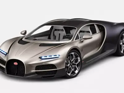 Bugatti Tourbillon 2026 Ultra High Performance Hypercar 3D model