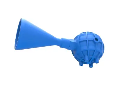 Turbonique thrust engine Version 2 Scale 1 to 25 3D print model