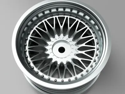 BBS drift -8mm offset 3D print model