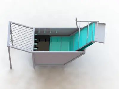 Electric Pepper Washing Machine Part 1 3D print model