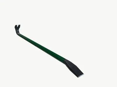 Industrial crowbar 3D model