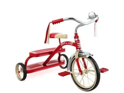 Radio Flyer Bicycle Kids 3D model