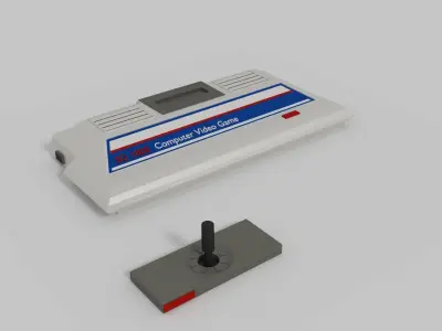 10 old consoles part 3 3D model