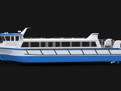 Water Taxi 3D model purchase