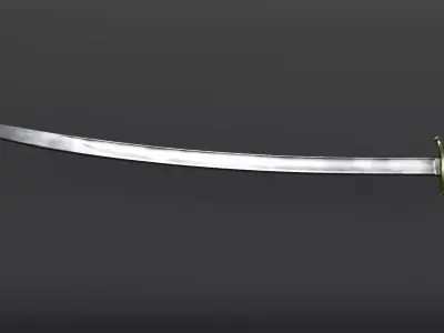 Sabel Free low-poly 3D model