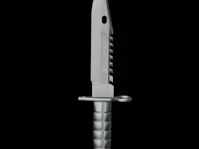 M9 Bayonet Knife 3D print model