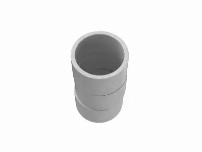 Concrete Rings 3D model purchase