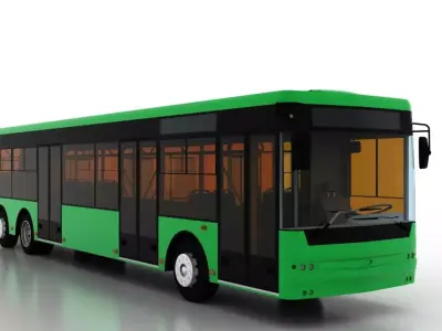 Bus Bogdan A80111 3D model