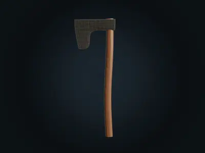Medieval Weapons Collections Low Poly Free low-poly 3D model