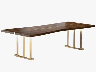 Collage Table 3D model