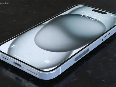 Smartphone Grey 3D model