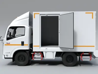 ISUZU NLR130 3D model