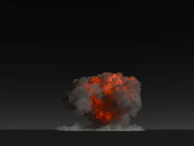 3D Explosion  Low Price Series  3D model