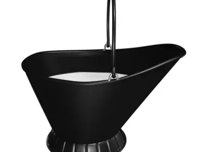 Antique Milk Pail  3D model