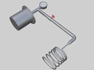 pyrolysis reactor 3D model