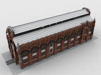 Old depo 3D model