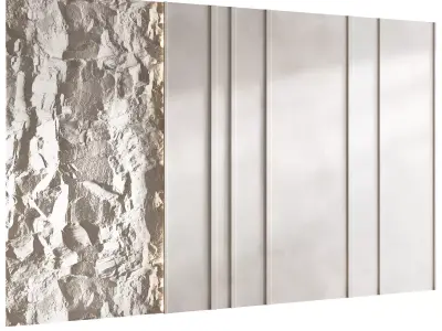 Wall 3d panel 04 Free 3D model