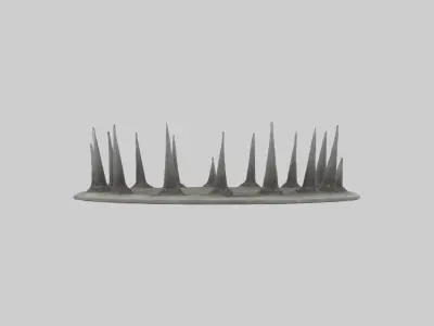 Dungeonfloorspikes 1 Low-poly 3D model