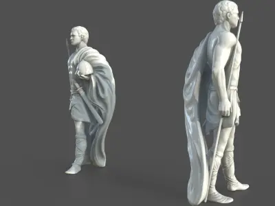  Warrior Statue 