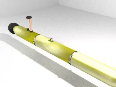 Robotic Underwater Metaldetector 3D model