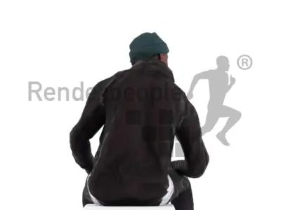 Tyrone Animated 001 Sitting