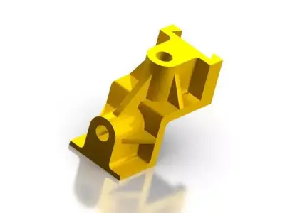 Mitter Gear Bracket Free 3D model