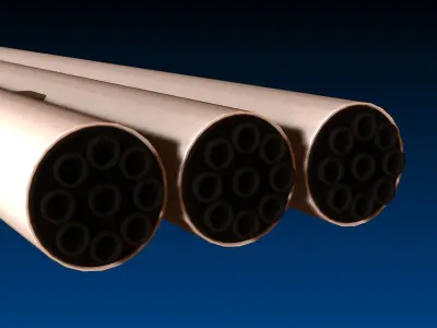 Detailed and Easy to 3D Print SpaceX Falcon Heavy Rocket 3D print model