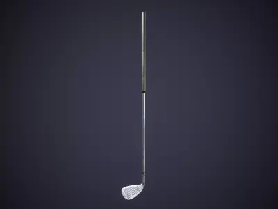 Classic Golf Club Low-poly 3D model