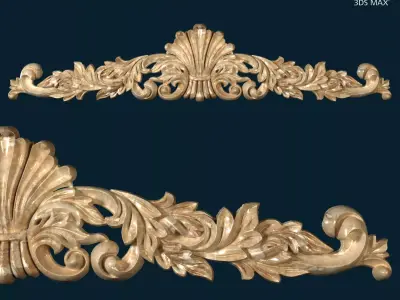 Decoration Ornament KT02 Free 3D model