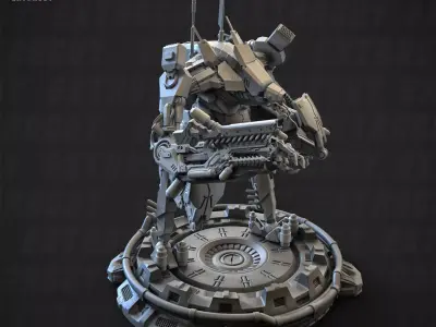 D9 Shrimp Stomper 150mm Poseable Set 3D print model