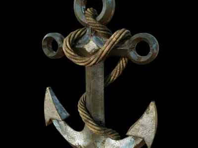 Anchor 3D model 8