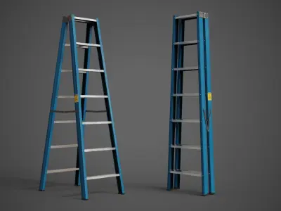 Ladder Game-Ready Low-poly 3D model purchase