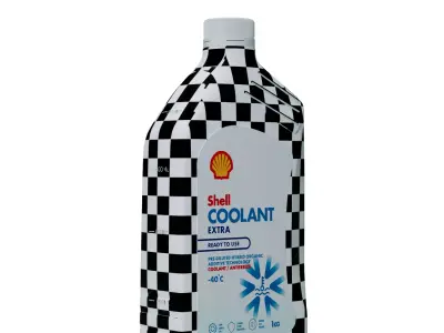 shell 1kg cooland 3D model