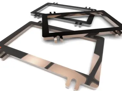 Hopper Flange Free 3D model