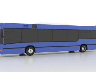 MAN A10 NL262 2Door Low Low-poly 3D model