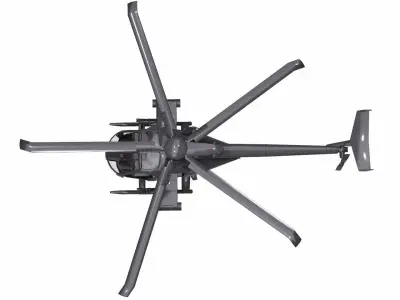 AirCraft 11 - Helicopter 3D model