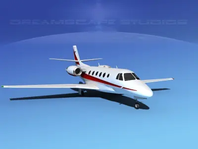 Cessna C560XL Citation V10 3D model