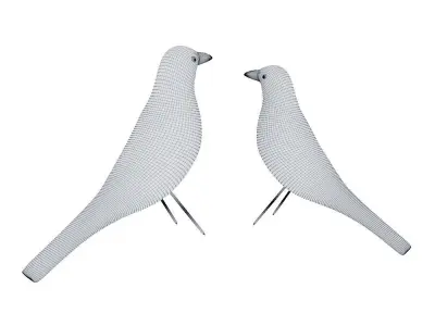 Figurine Eames House Bird 3D model