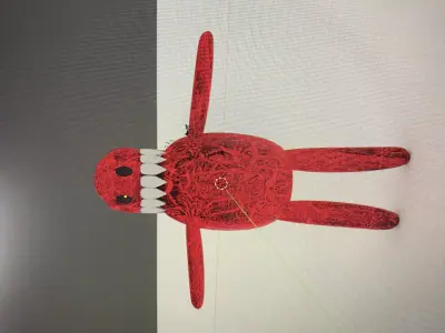 the mastermind from circuit boards 3D model