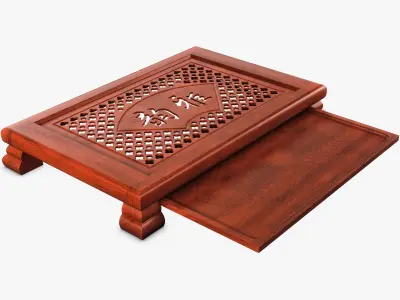 Chinese Tea Table Chaban M 1 3D model