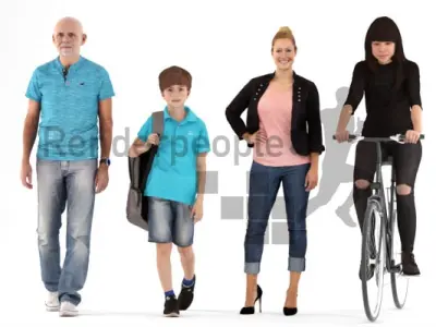 Bundle Casual Posed 003