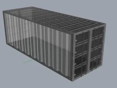 Cargo Container 3D model