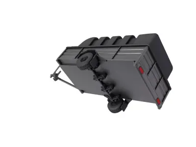 cargo Trailer  3D model purchase